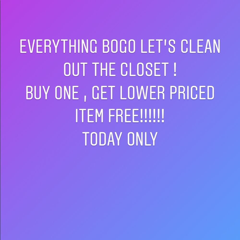 BOGO WHOLE CLOSET
